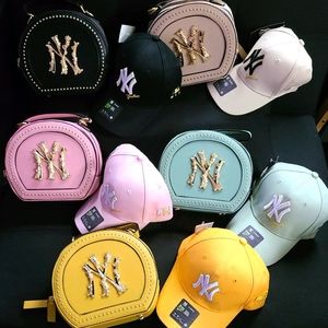 Baseball caps and purse sets